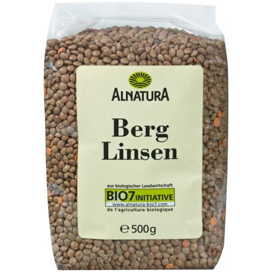 Alnatura Bio Berglinsen 500G