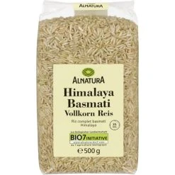 Alnatura Bio Himalaya Basmati Vollkorn Reis 500G