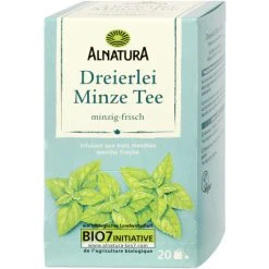 Alnatura Bio Dreierlei Minze Tee 20ST 30G