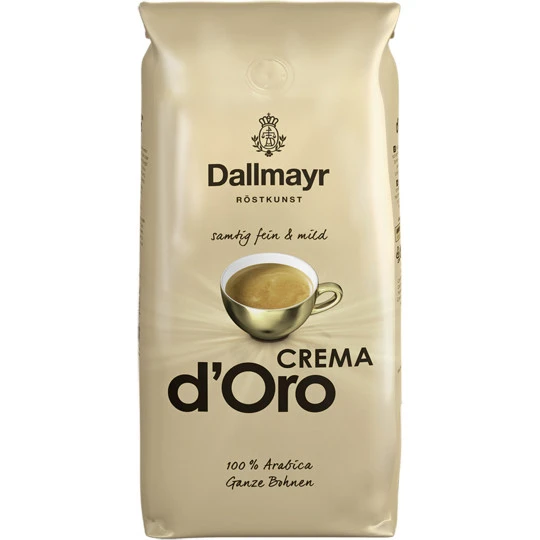 Dallmayr Crema D´Oro Kaffee Ganze Bohnen 1 Kg