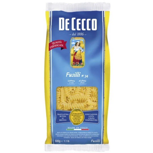 De Cecco Fusilli No 34 500G