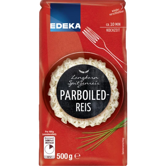 EDEKA Langkorn Spitzenreis Parboiled Lose 500G
