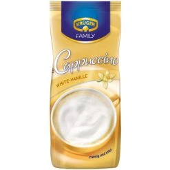 Krüger Family Cappuccino White-Vanille Im Nachfüllbeutel 500G