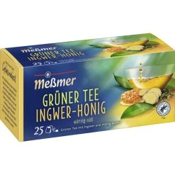 Meßmer Grüner Tee Ingwer-Honig 25ST 43,8G